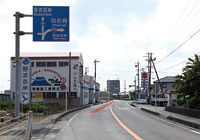 本社・榛原店までの道順　西部地域からのお客様3