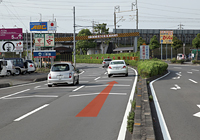 大井川店　展示場までの道順　東部地域からのお客様4
